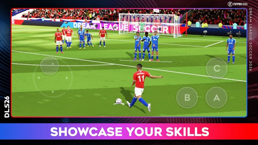 Dream League Soccer — captura de ecrã