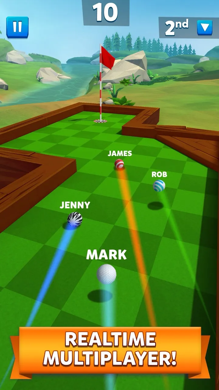 Golf Battle — captura de ecrã