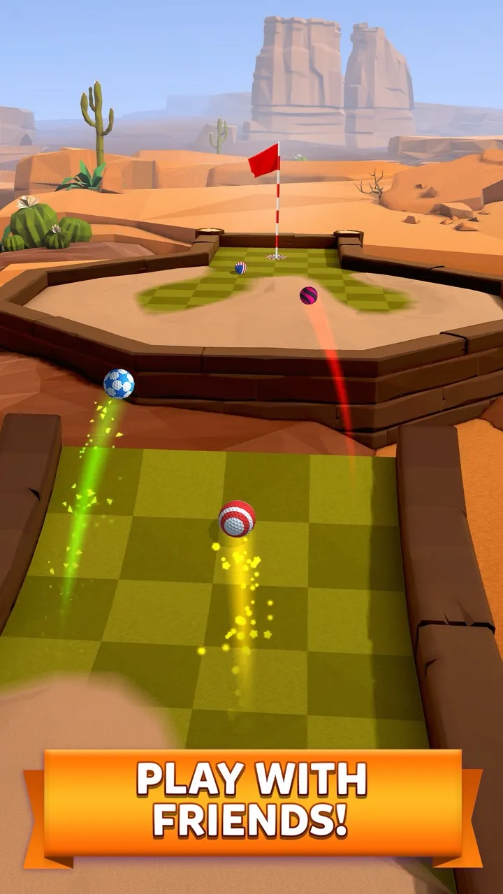 Golf Battle — captura de ecrã