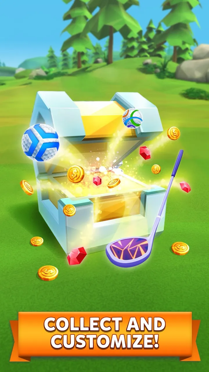 Golf Battle — captura de ecrã