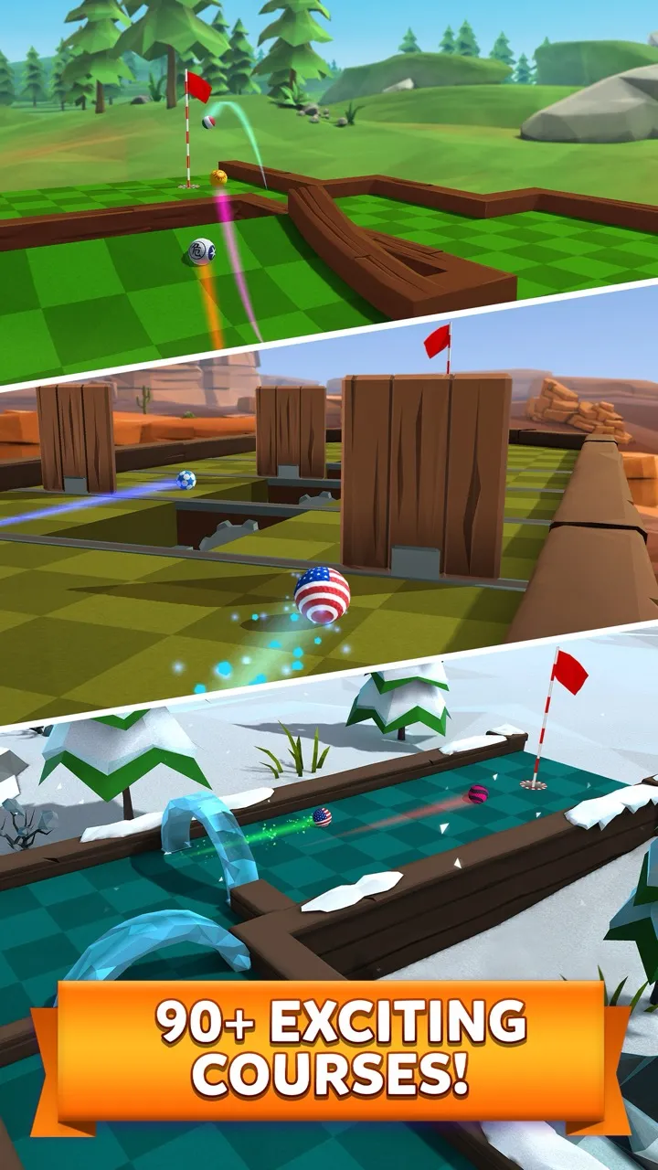Golf Battle — captura de ecrã