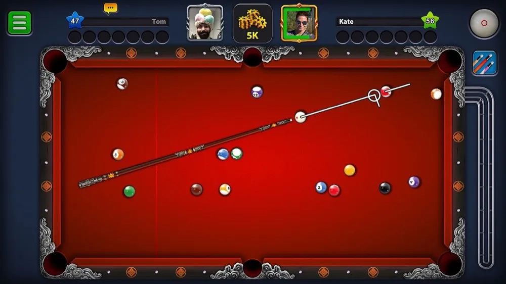 8 Ball Pool — captura de ecrã