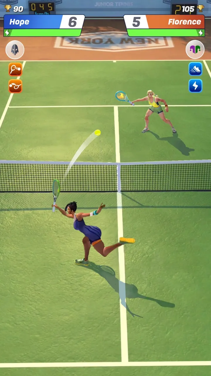 Tennis Clash — captura de ecrã