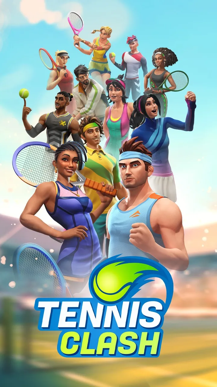 Tennis Clash — captura de ecrã
